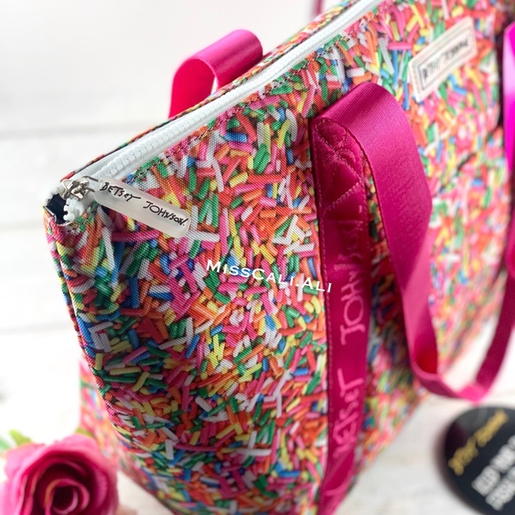 Betsey Johnson Sprinkles Cooler Tote Bag - Picture 8 of 10
